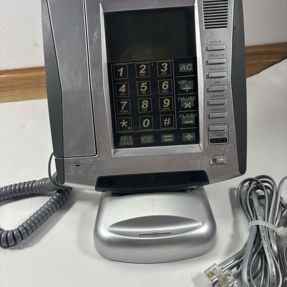 Innovage LCD Touch Panel Phone Caller ID Speakerphone Calculator Corded Home - Picture 2 of 11